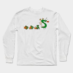 Evolution of Trogdor the Burninator Long Sleeve T-Shirt